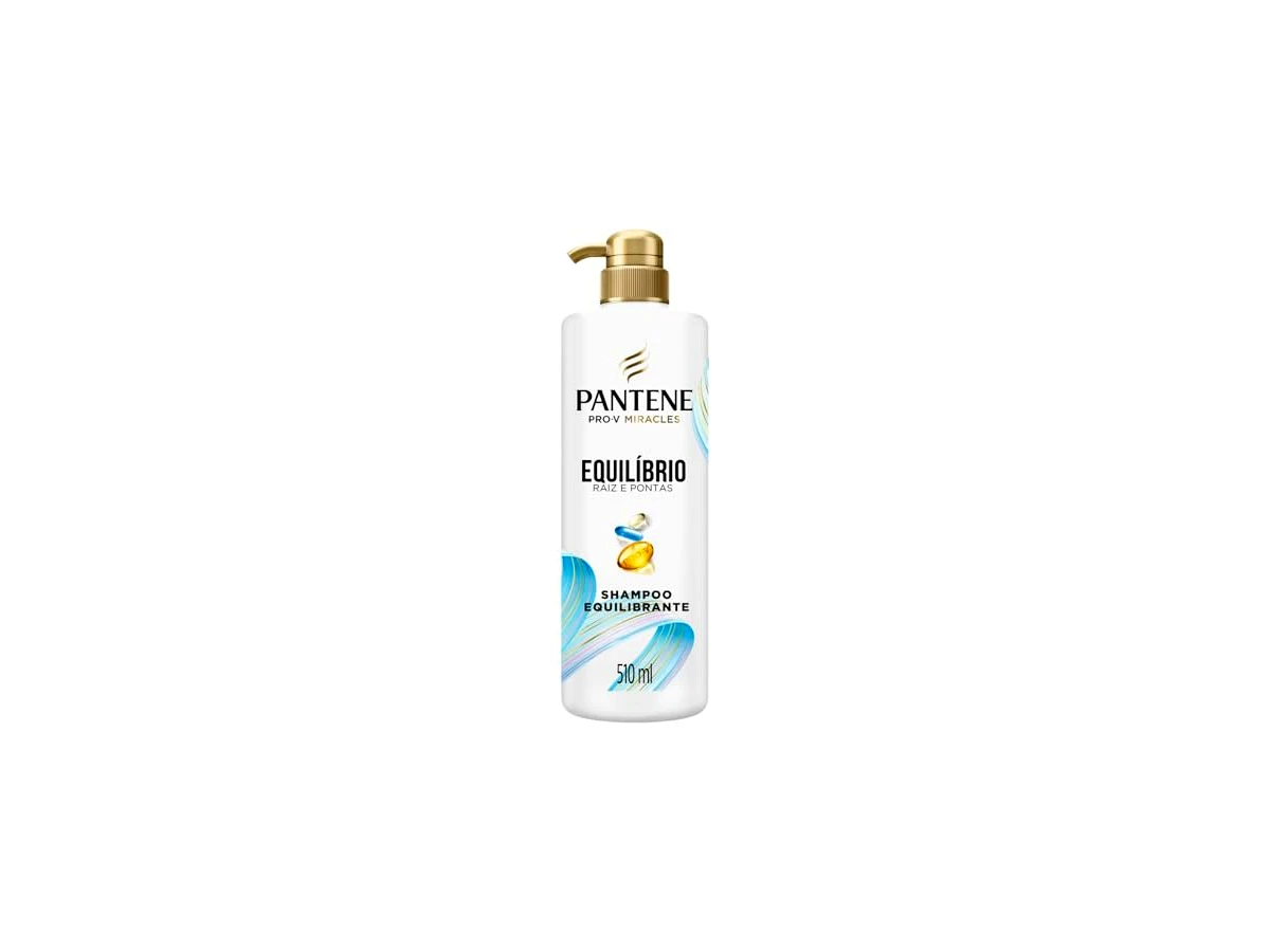 Shampoo Pantene Pro-V Equilíbrio Raiz e Pontas com Óleo de Baobá e Algas Marinhas 400ml