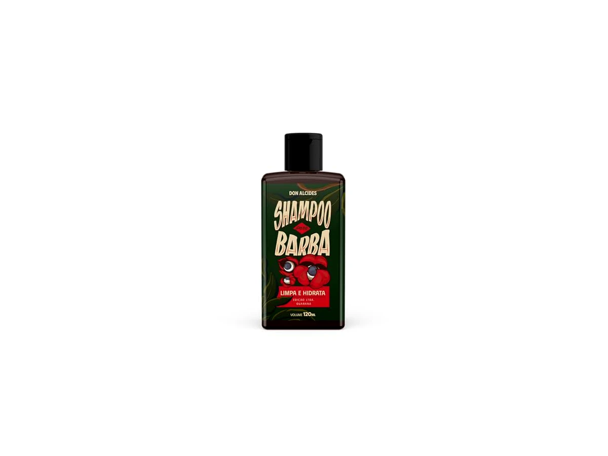 Shampoo para Barba Don Alcides Guaraná 120ml
