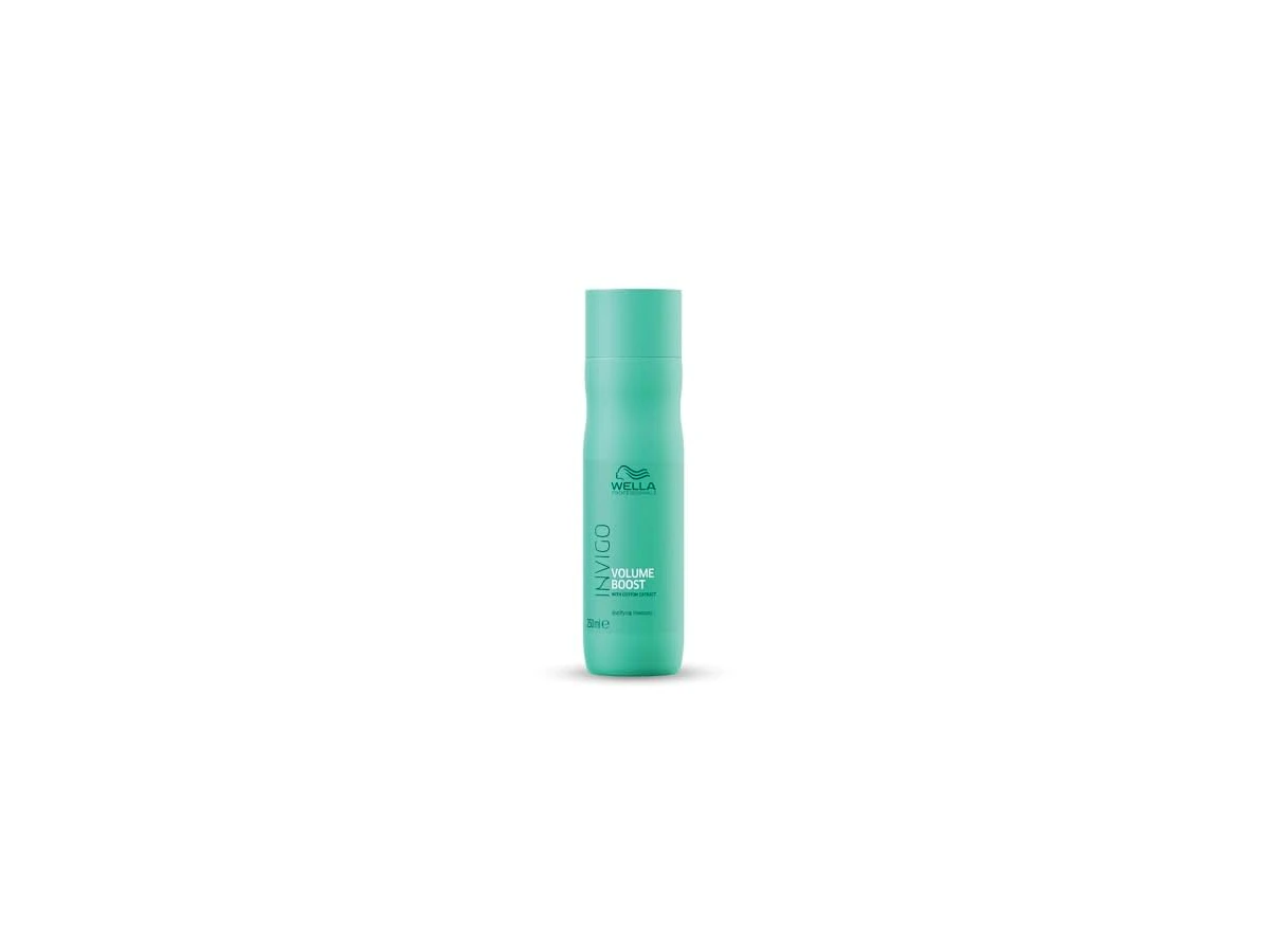 Wella Professionals Invigo Volume Boost Bodifying Shampoo com Extrato de Algodão