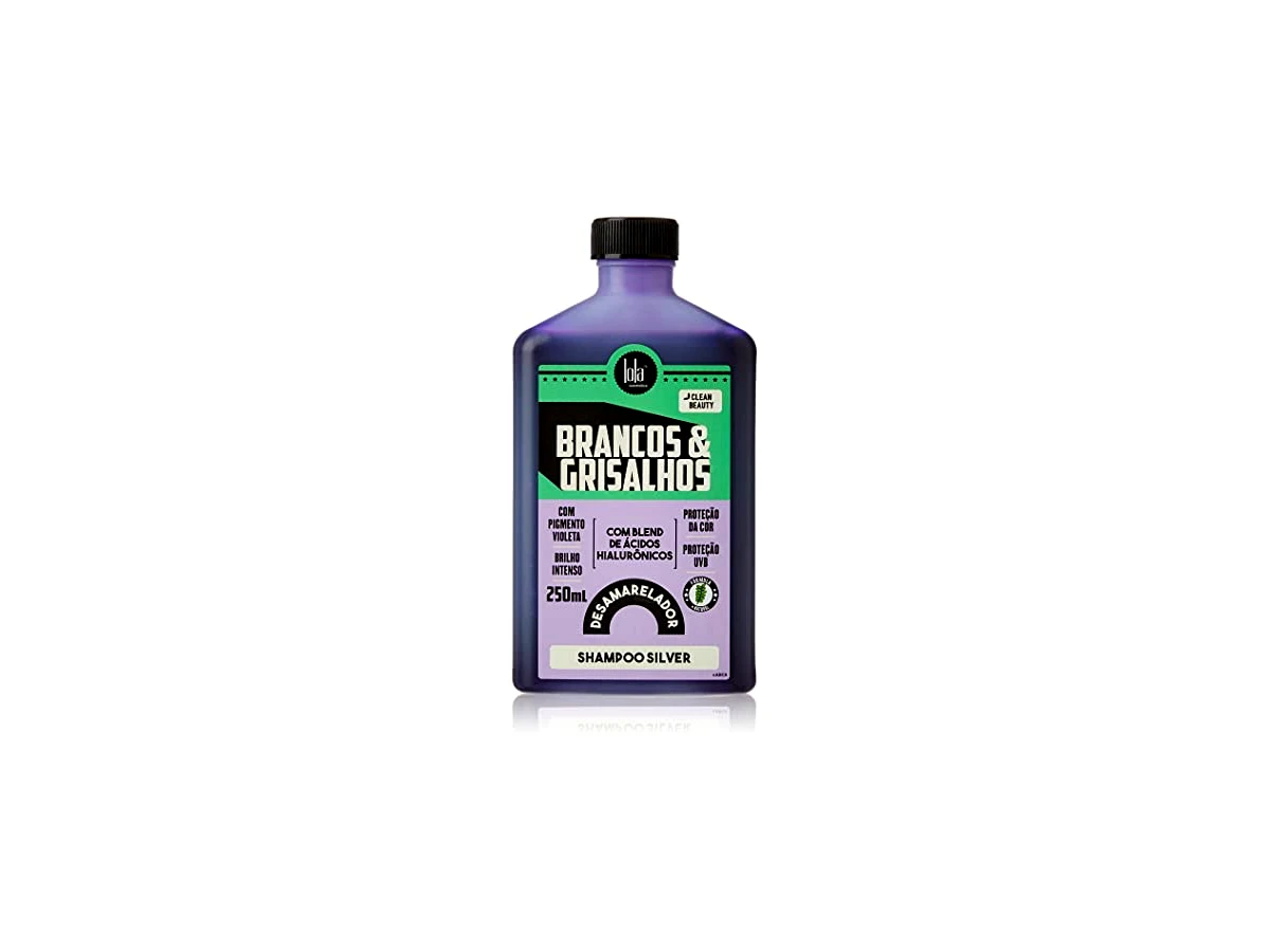 Lola Cosmetics Brancos e Grisalhos Shampoo Silver 250ml