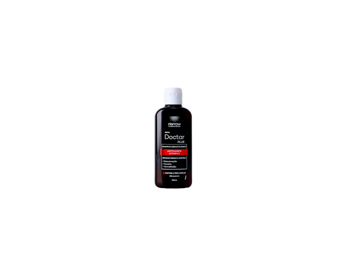 Shampoo Anticaspa Intensivo Darrow Doctar Plus Tratamento Dermatológico 120ml