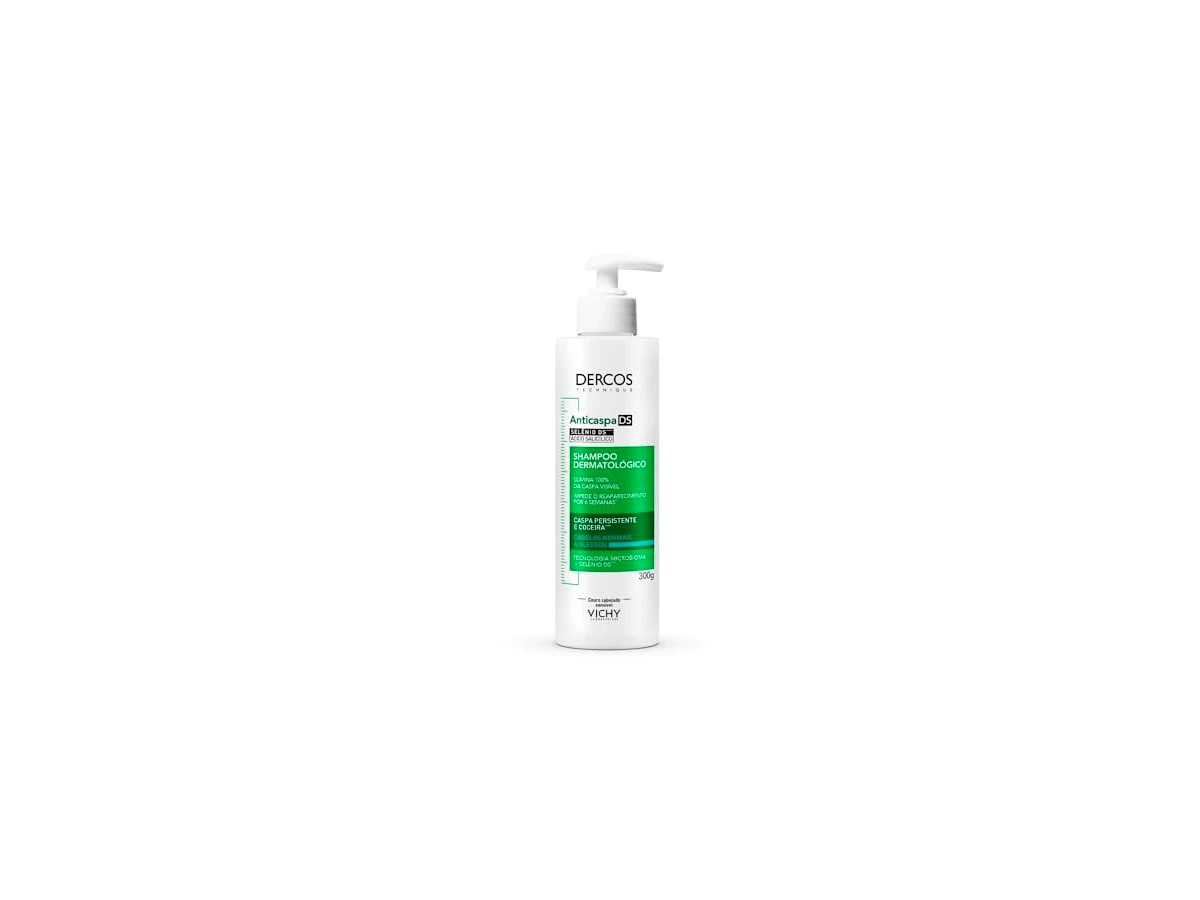Shampoo Tratamento Anticaspa Intensivo Vichy Dercos Cabelos Normais a Oleosos 200ml