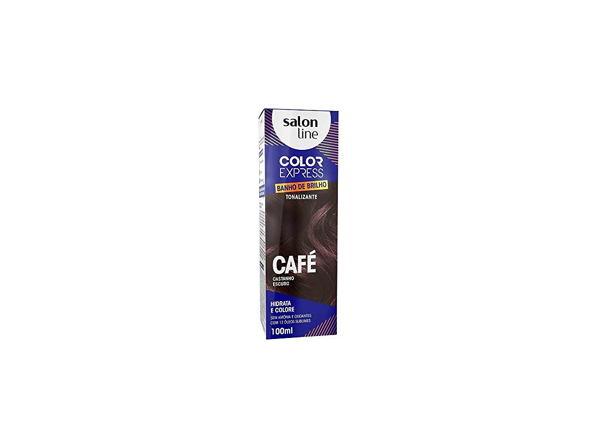 Tonalizante Salon Line Color Express Banho de Brilho Castanho Escuro 100ml