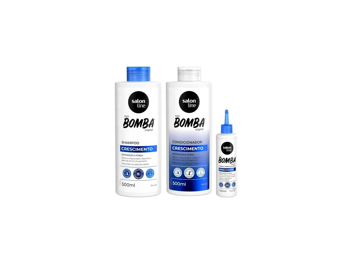 Tônico Fortalecedor Capilar Salon Line S.O.S Bomba Crescimento Acelerado com D-Pantenol 100ml