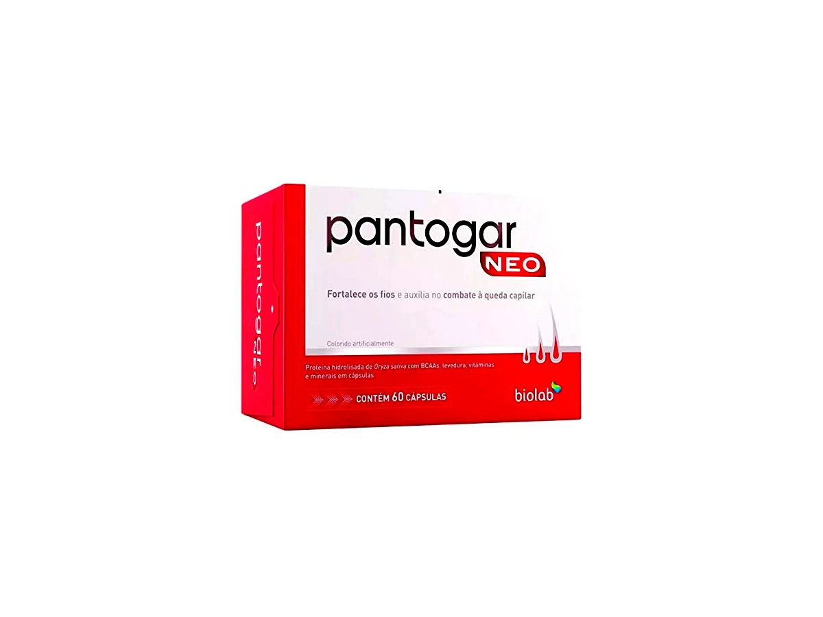 Pantogar Neo Suplemento Alimentar 60 Cápsulas - Biolab